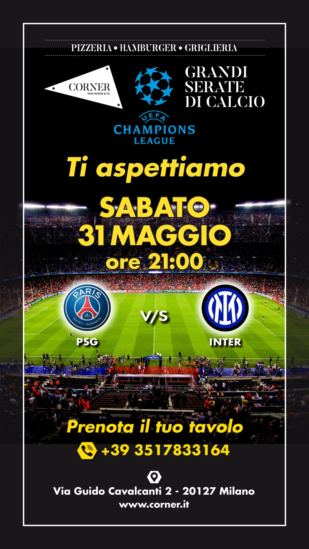 Post Finale CHAMPION 31 maggio PSG INTER 1080x1920 min